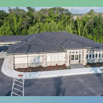 office aerial view