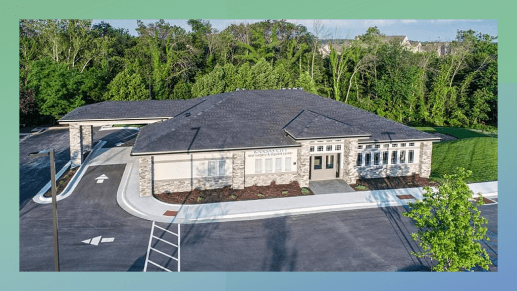 office aerial view