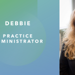 debbie practice administrator smiling